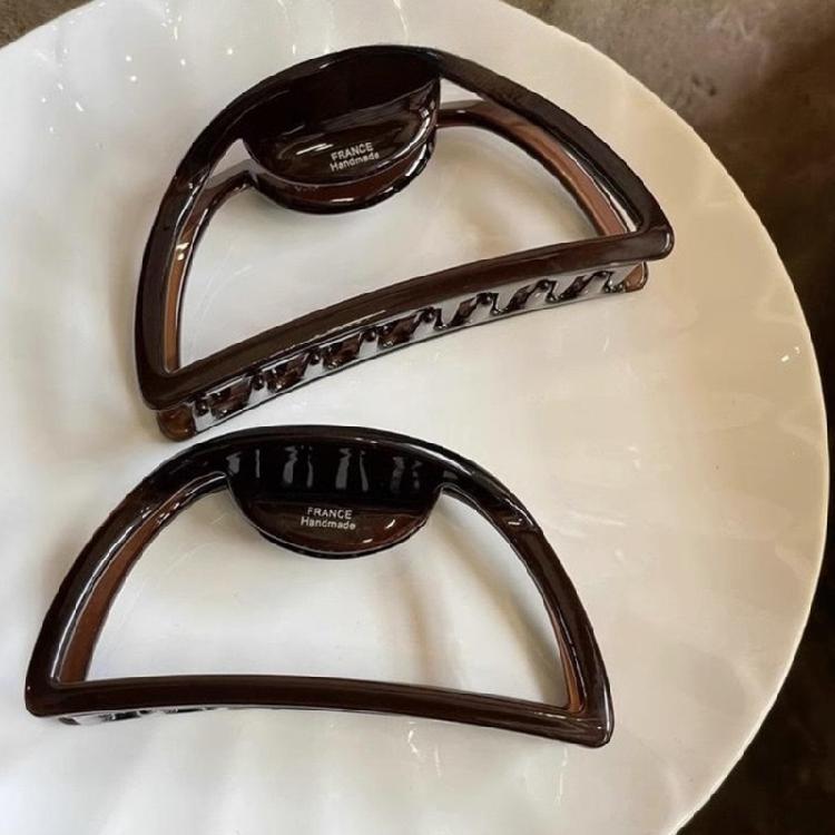 Acetate Winter Claw Clip Plush Lovely Hair Claw Beautiful Girls Hair Hair Claw for Various Hair Types and Styles