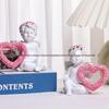 Valentine's Day Angel Heart Resin Ornament - Home & Study Room Decor Gift