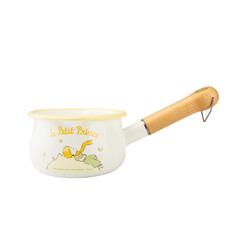 Shu Ke 1.2L Enamel Lucky Bag Milk Pot