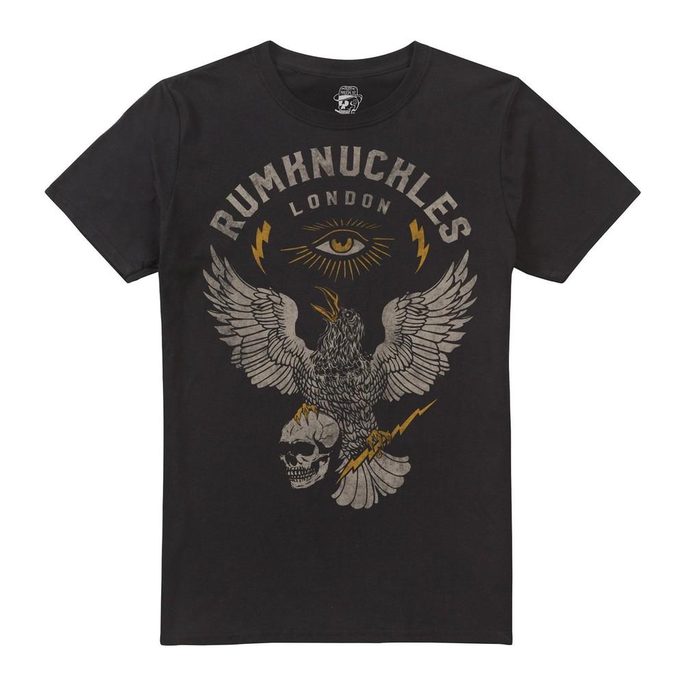 Rum Knuckles Mens TShirt Raven Top Tee Unisex T-Shirt L