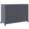 Sideboard Anthracite 100.5 X 39 X 72 Cm Steel