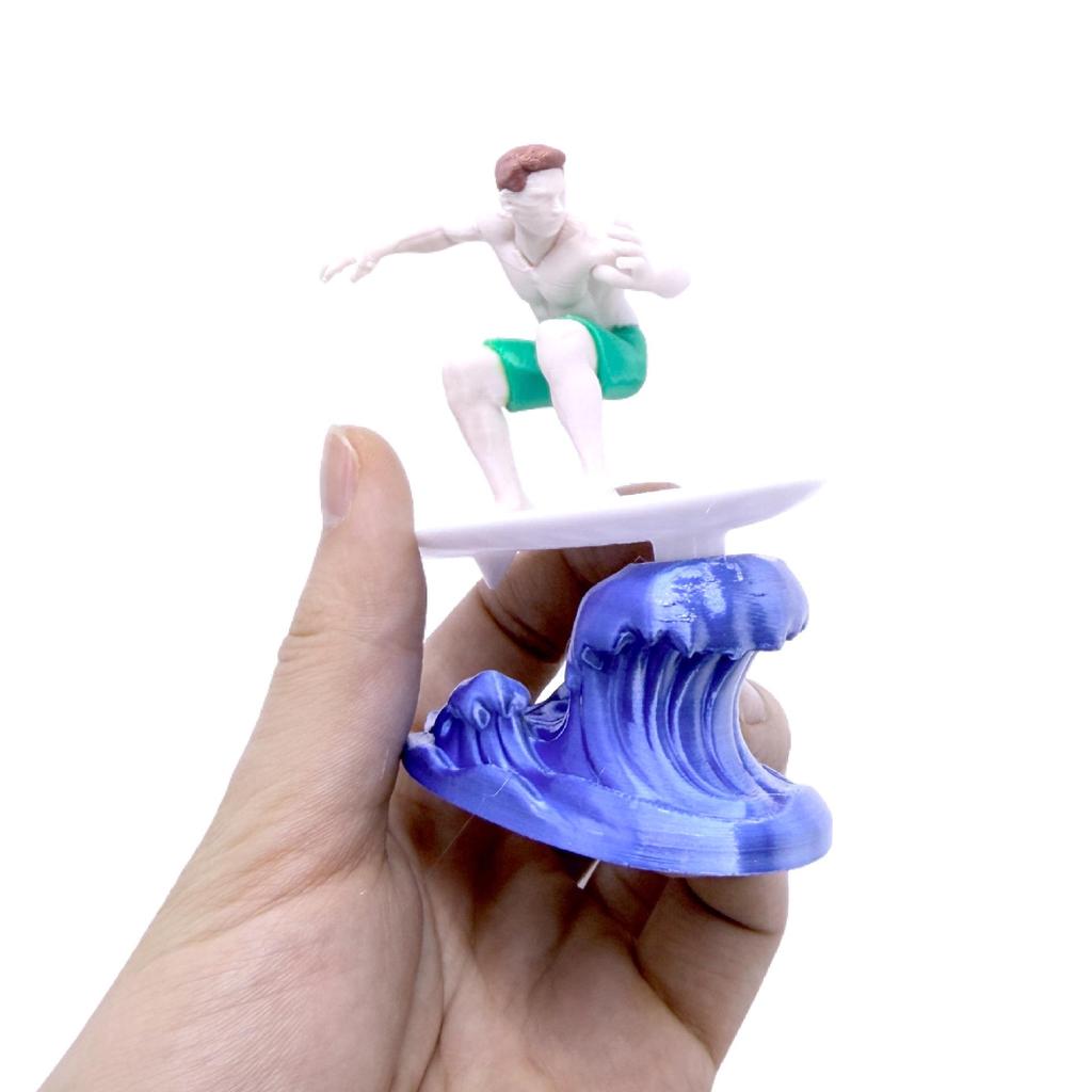 Inertial Surfing Muscle Man Car & Desk Ornament