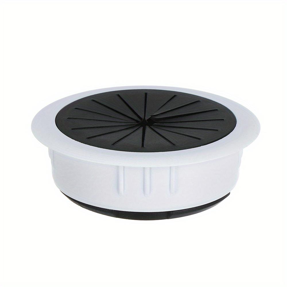 

Computer Grommet Office Line Box Wire Hole Cover Organizer Hardware Cable Clamp Buckle Line Practical Desk Table Cable Fastener 2pcs білий