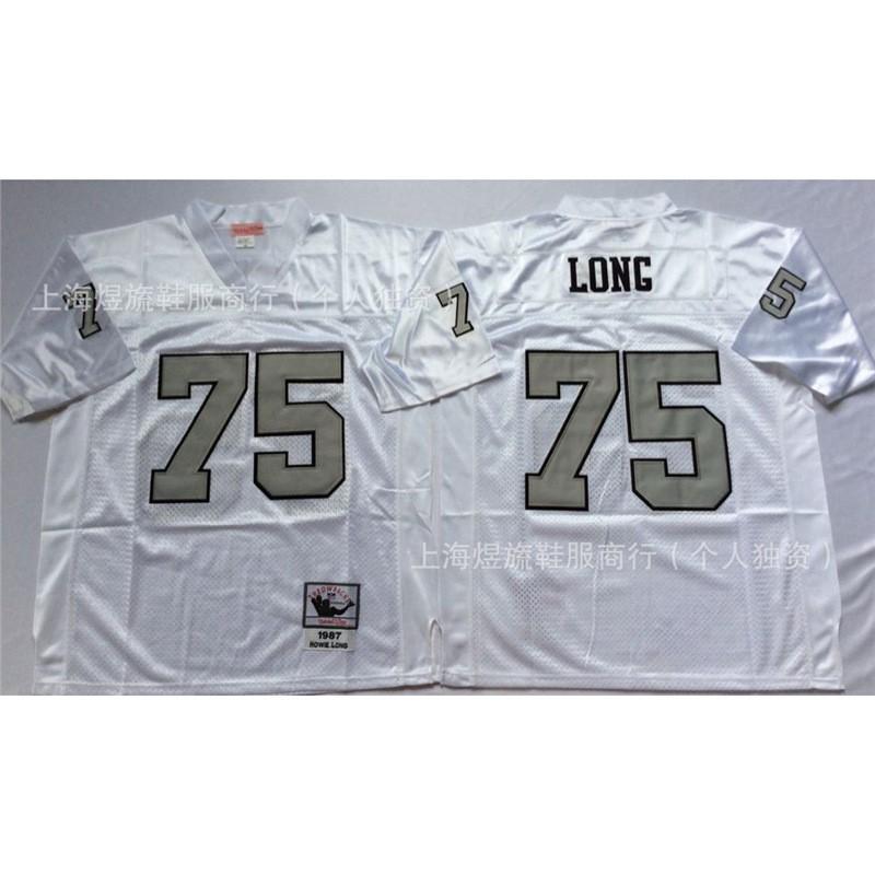 Retro Oakland Raiders Rugby Jersey Mens Embroidered NFL Style Sportswear Fan Apparel Size S-XXXL