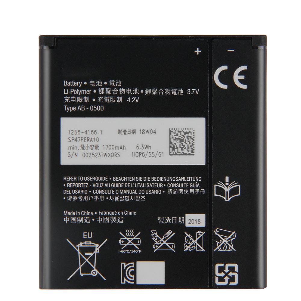 Replacement Battery  BA900  For Sony Xperia E1 GX TX LT29i SO-04D S36H ST26I C1904 C2105  Replacement Phone Battery 1700mAh