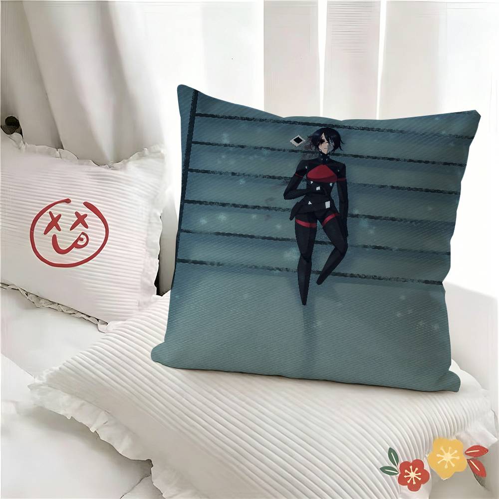 Pc Signalis Horror Indie Game Pillow Case Fashion Square Pillowcase Bedroom Sofa Room Ins Decoration Leisure