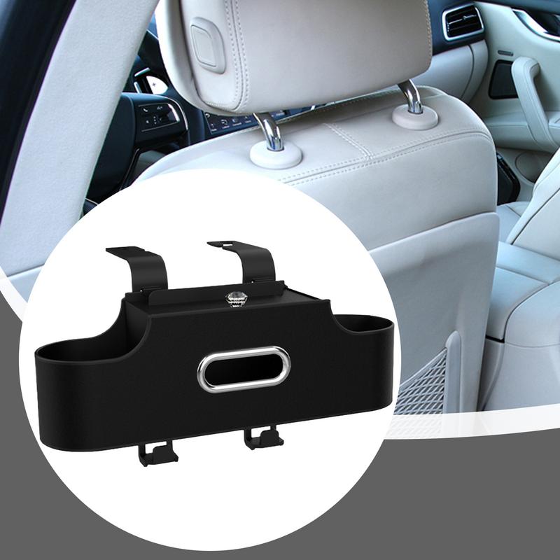 Car Storage Organizer Car Seat Back Storage Box Strong Load-Bearing Automobile Backseat Cup Holder For Tissues Keys Umbrellas
