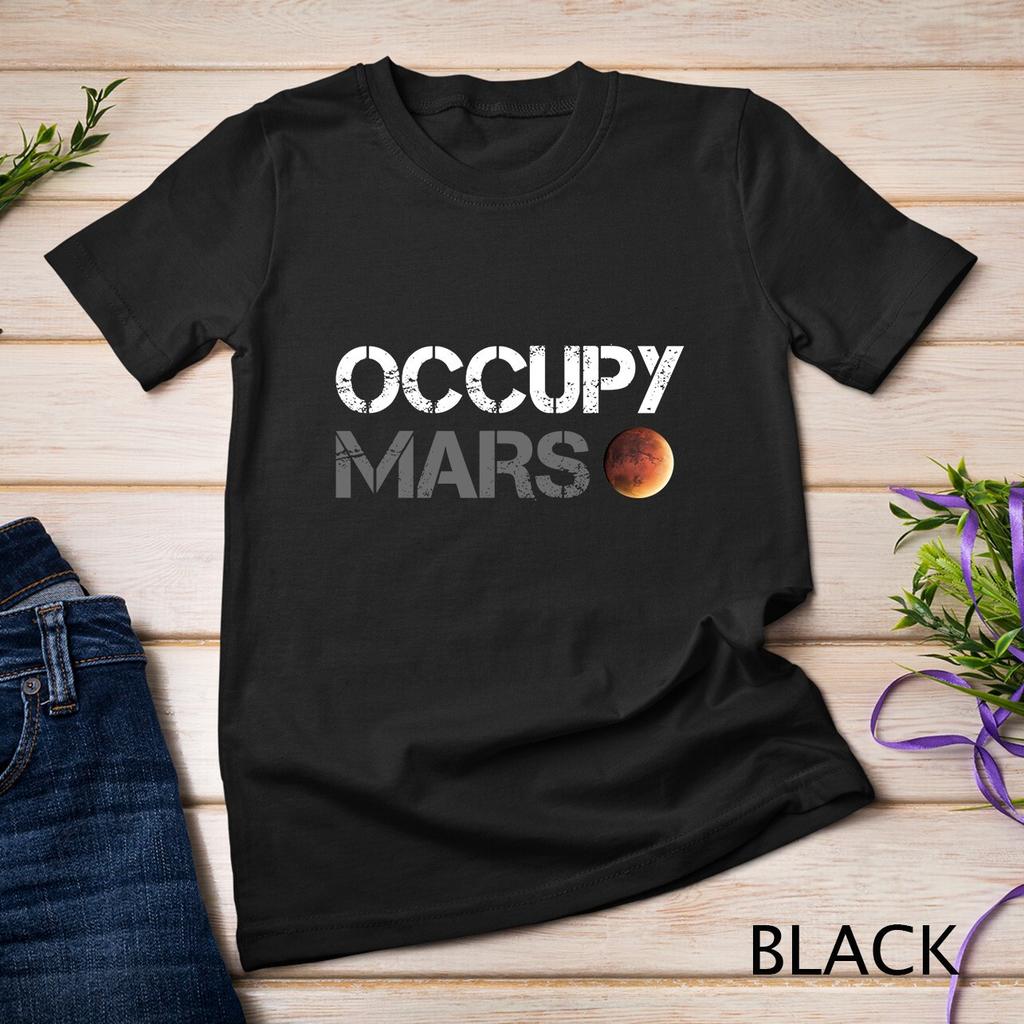 Occupy Mars Astronomy Space Explorer Rocket Science Unisex T-Shirt Mens Womens Tees Top