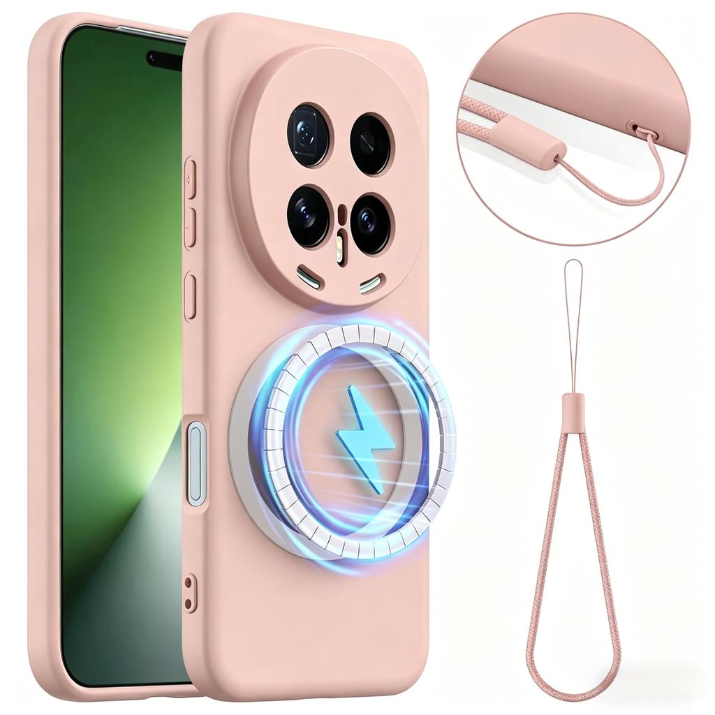 Liquid Silicone Skin Feel Case For Magic 8/7/6 Pro Lite Honor 600/500/400 Pro Lite Smart X9D X9B X9C X8B X8C Magnetic Cover
