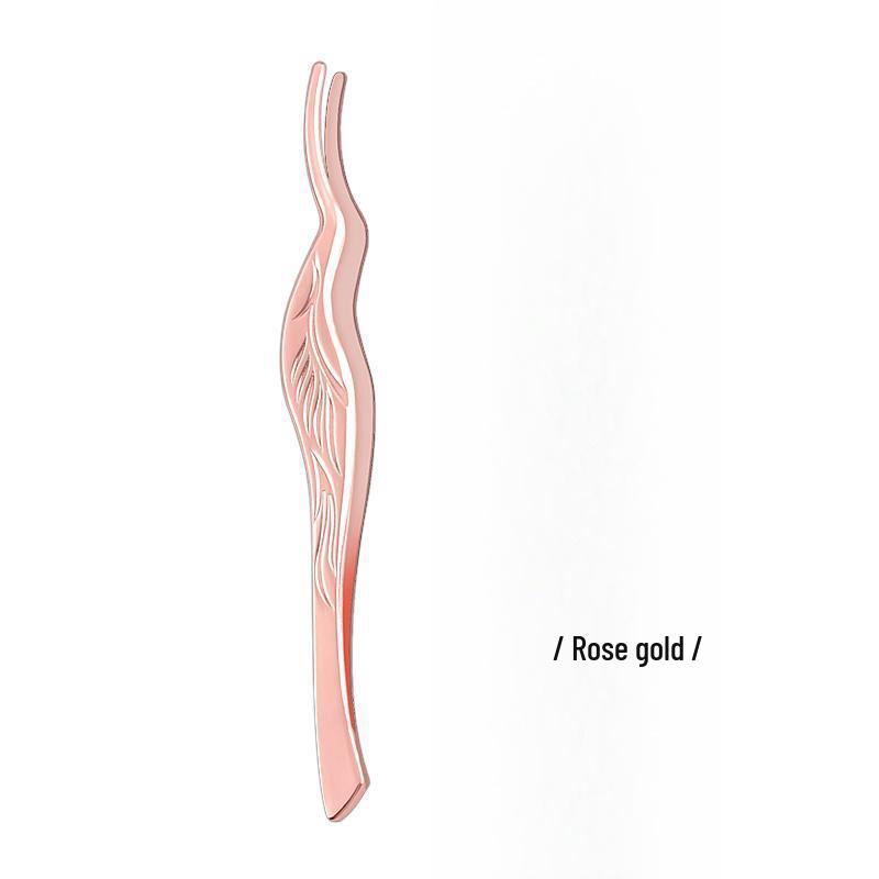 Stainless Steel Glue-Free False Eyelash Tweezers for Segmented Grafting