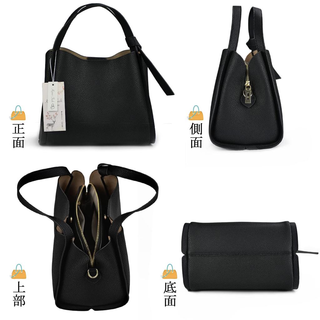 Luxury Genuine Leather Shoulder Leather Formal Includes Ultra High For Commuting to Work or Date [Kyoei-Tech] Women's Handbag, Bag, Bag,