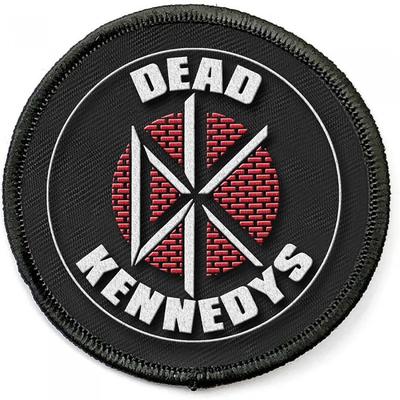 Dead Kennedys Logo Circle Iron On Patch
