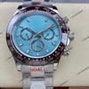 40mm Rolex Daytona Multifunctional Diamond-Inlaid Automatic Mechanical Men's Chronograph Watch