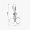 1/3pcs Stainless Steel Folding Small Scissors Travel Scissor Sewing Scissors Portable Scissors Paper Scissors Household SuppliesMakeup