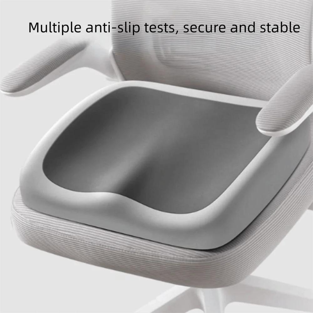 Office Chair Support Ergonomic Office Chair Cushion Soft Anti Slip Car Seat Pad Thickened W Shape Seat Cushion For Long Sitting