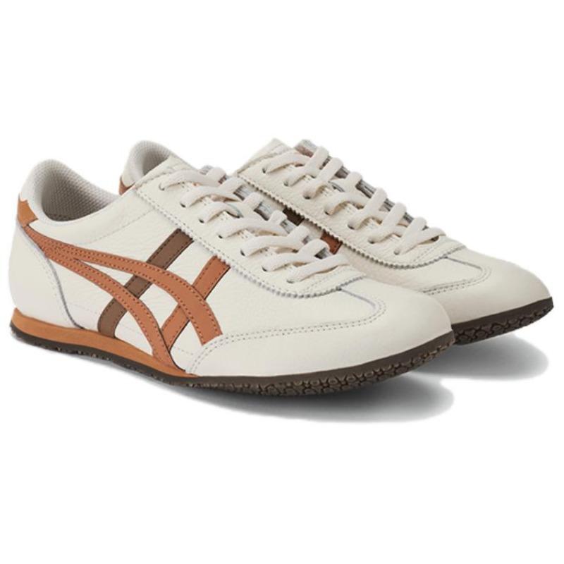 Onitsuka Tiger Machu Racer Low Top Casual Shoes Unisex White Orange 1183B770-109
