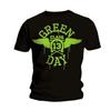 Green Day Neon Black Official Tee T-Shirt Mens Unisex