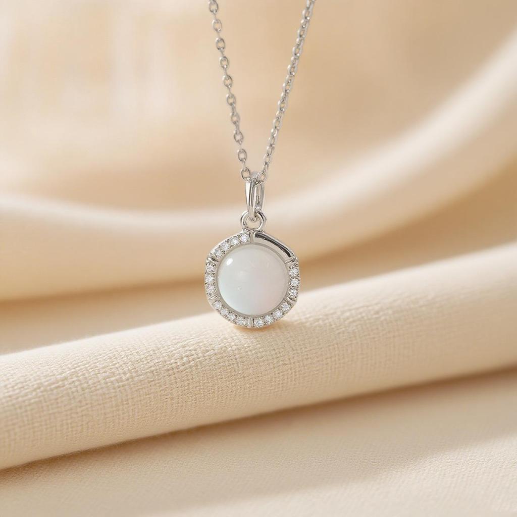 Elegant Light Luxury Zircon Necklace for Women - Gold-Plated, Simple Clavicle Chain