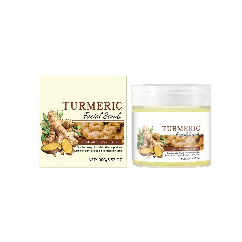 Facial Scrub Gently Cleanses Facial Skin, Exfoliates, Moisturizes, Softens, And Brightens