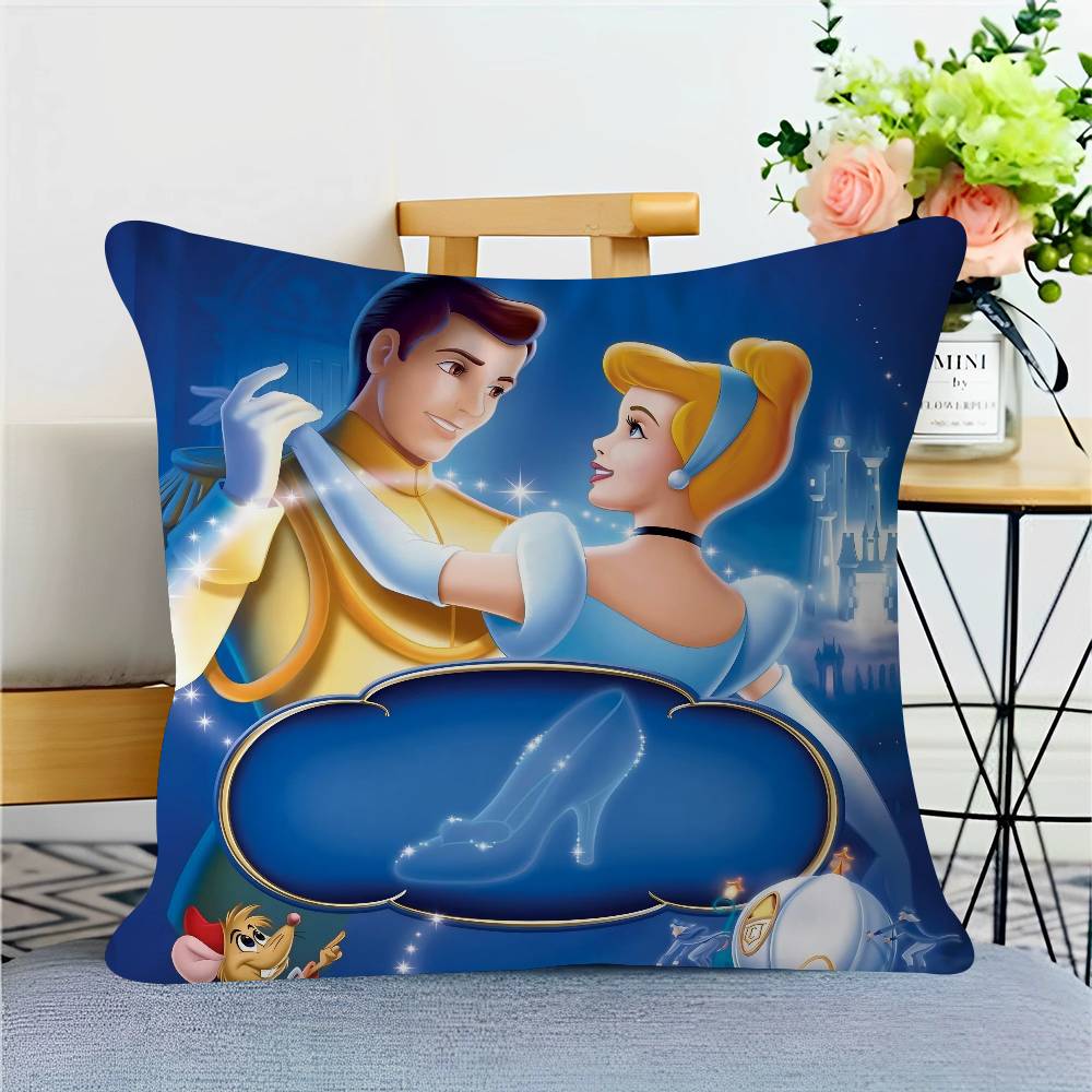 C-Золушка Кленовый Дизайн Наволочка Счастливый Осенний Урожай Декор Праздничный Декор Наволочка 16x16Inch