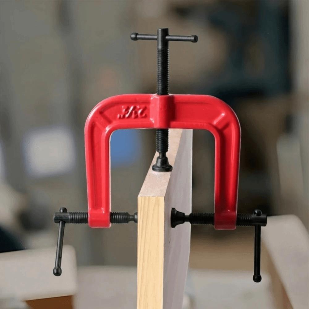 Flexible Adjustment Woodworking Clamp Three Way Design Heavy Duty Clamp  Home Repair
