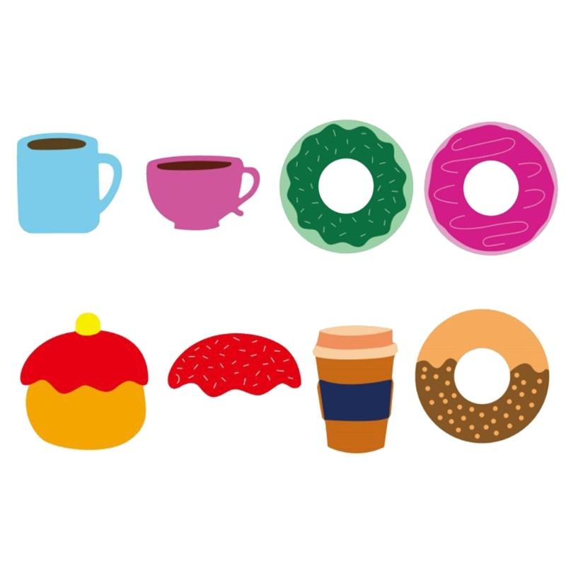 Coffee Cup Metal Cutting Dies DIY Craft Carbon Steel Embossing Template Stencil Scrapbooking for Card Die Cuts Mold