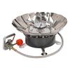 Mini Camping Stove Folding Stable Support Wind Resistant High Efficiency Portable Gas Stove for