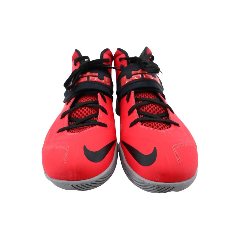 New Nike Zoom Soldier 7 Basketball Shoes Men Mid Top Red/Black 599264-602