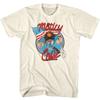 Motley Crue Allister Fiend Americká vlajka Pánské tričko Metalová hudba Merch