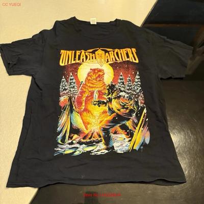Rare Unleash the Archers 2020 T Shirt Concert S To 5XL TR306 Vintage Washed Breathable Unisex Slightly Comfortable