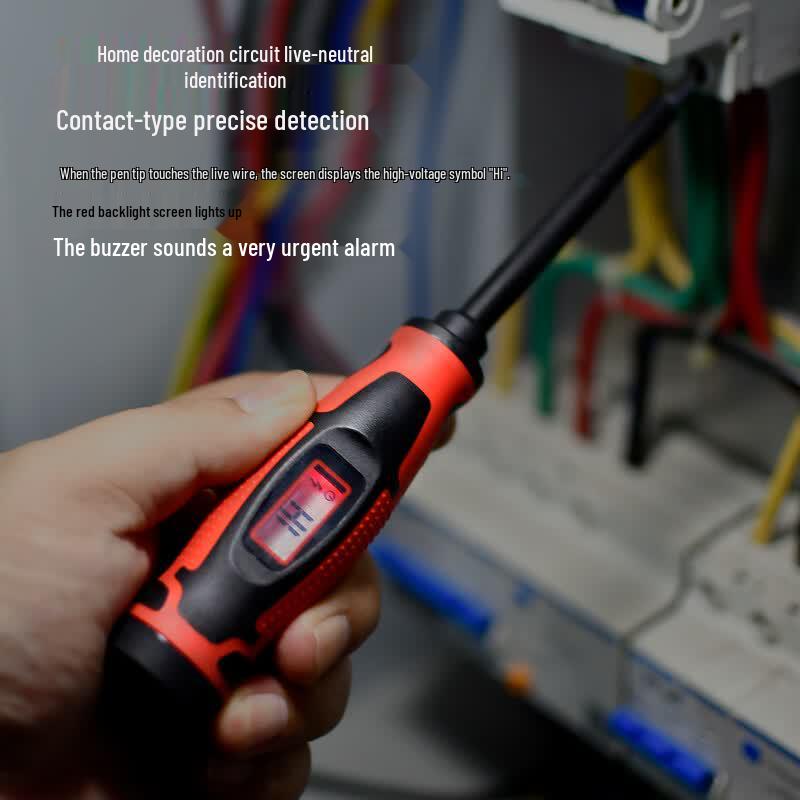 Ruidetai Digital Screwdriver Voltage Tester