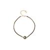Chanel [Primavera ed Estate 23] 23P logo a doppia C bottone girocollo collana in metallo da donna oro/nero