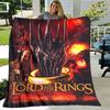 1pc Blanket The Lord of the Rings2 Print Design, Lightweight Blanket for Sofa, Bed- Soft &Warm, Gift for All Seasons like Christmas, Halloween