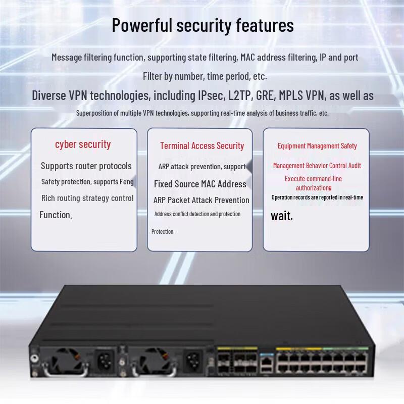 H3C MSR3620-X1-XS Enterprise Router Switch (CN Version)