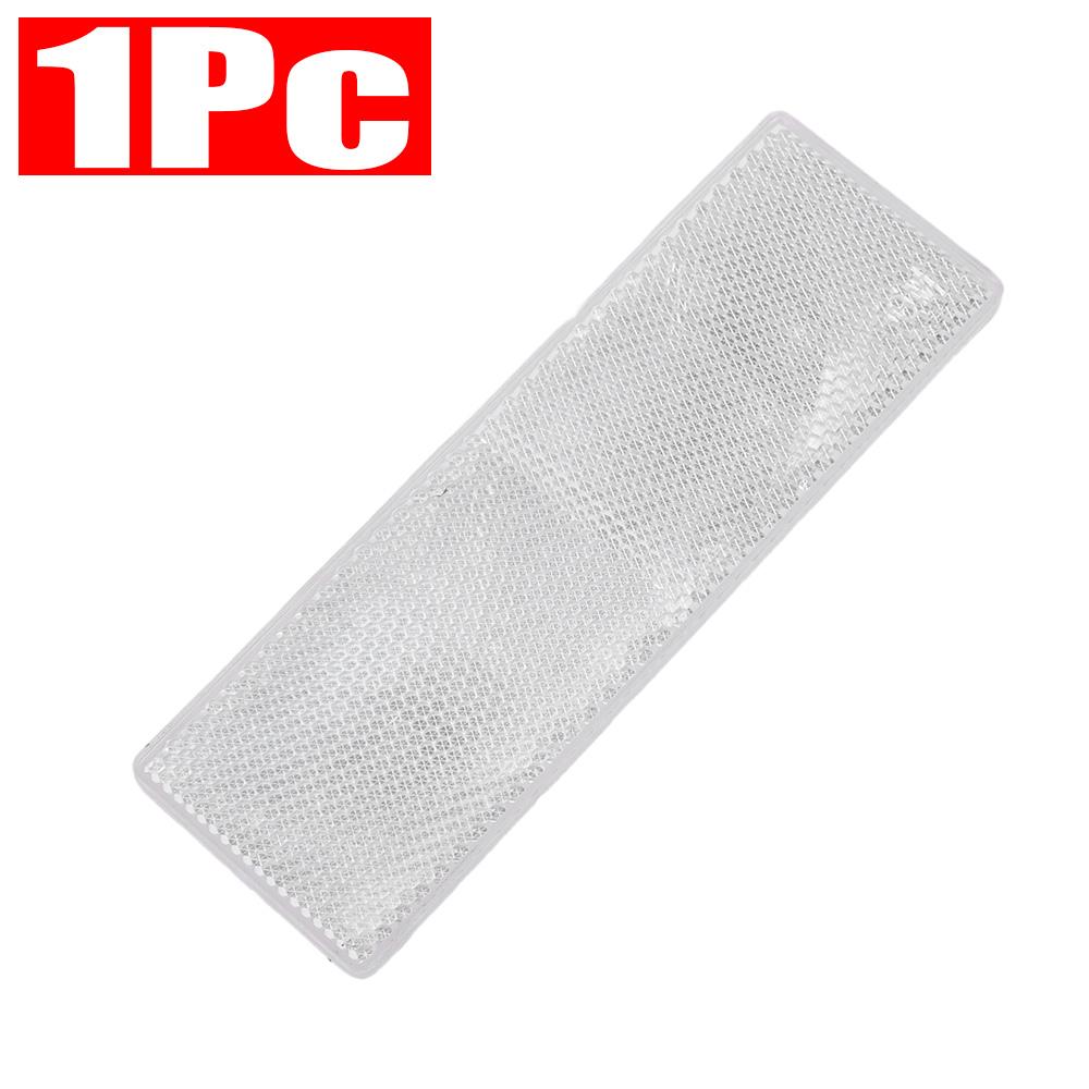 Reflective Strips Night Safety Warning Tape Plastic Truck Reflective Stickers Red and White Reflector Decorative Stickers 1-5PCS