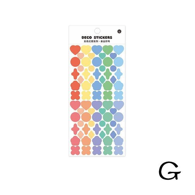 

1 PC Handmade Multiple Stickers, Laser Ribbon Decoration, Scrapbook, Stationery, School Supplies, Diary, Color Ribbon Decoration Stickers G