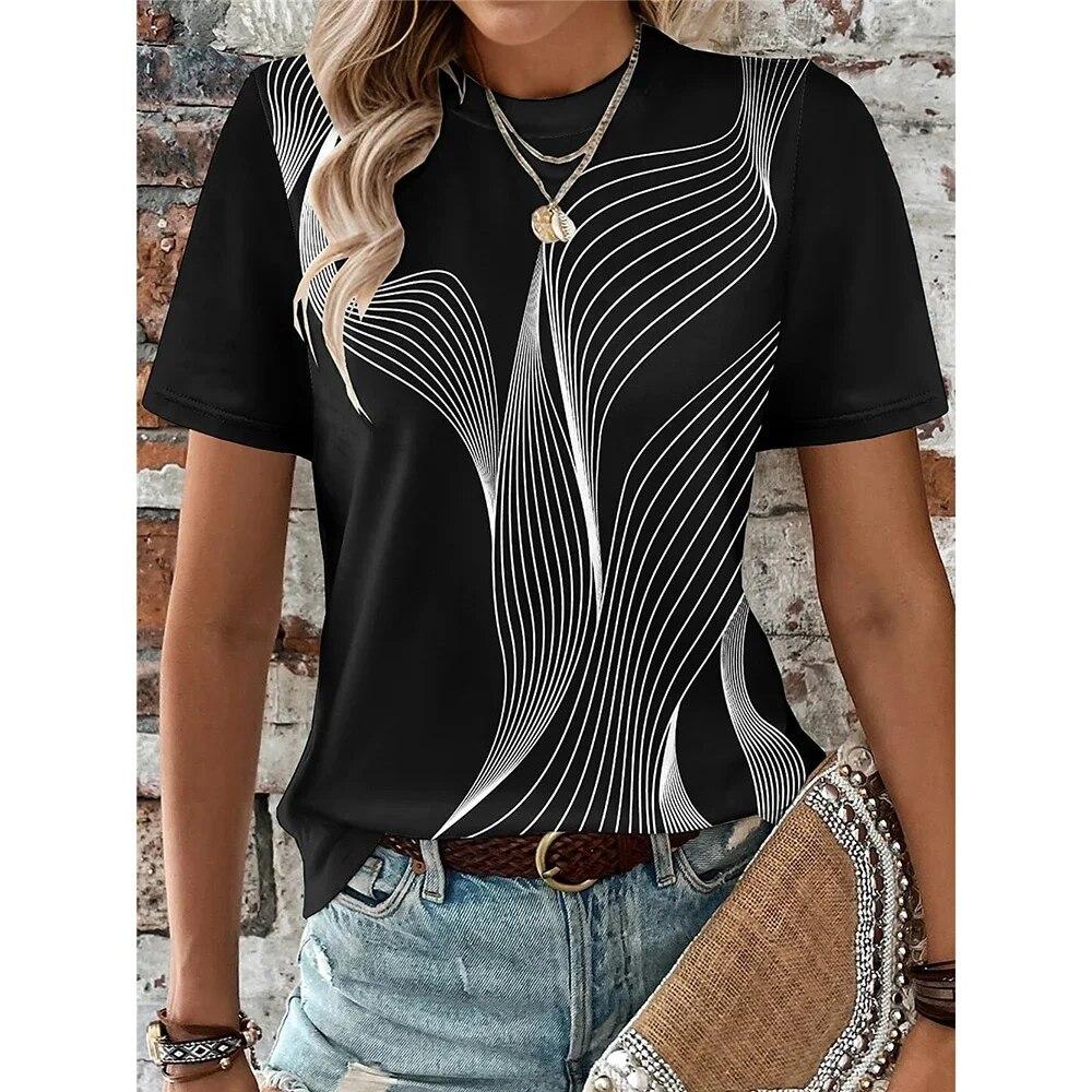 Maglietta Unisex ALISISTER Con Stampa 3D - T-Shirt Divertente Estate, Modelli Animali E Galassia, Taglie S-3XL