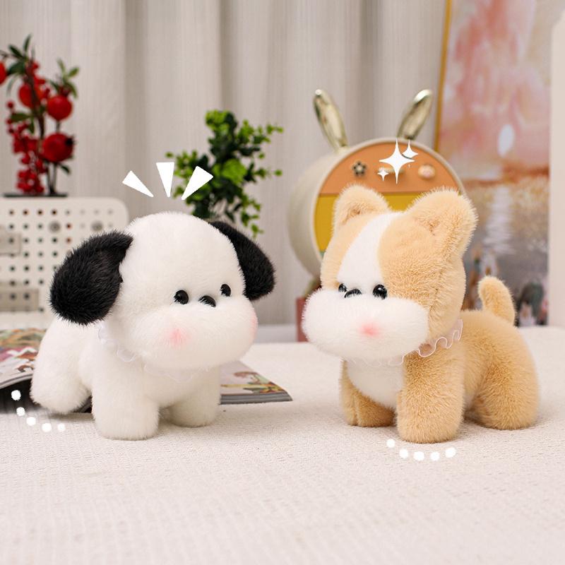 Kawaii Dog Plush Toys Stuffed Animals Dog Pillow Children Toys Accompany Sleep Toy Doll for  Kids Baby Girls Boys Birthday Gifts