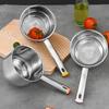 Water Ladle 304 Stainless Steel Spoon Long Handle Water Scoop Large Ladle for Cafeteria Soup Ladle Porridge Spoon Kitchen Water Scoop