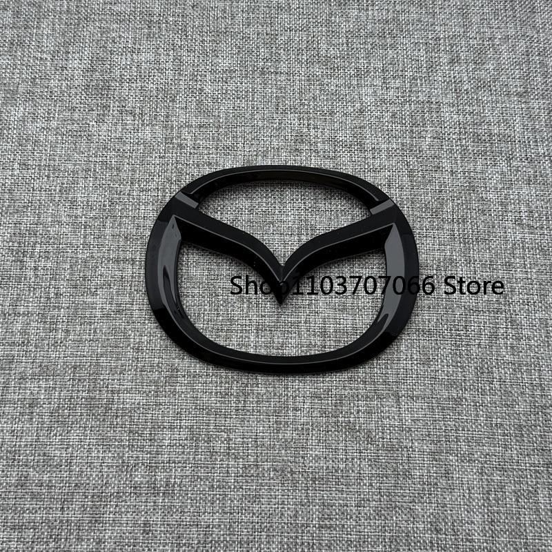 MAZDA CX-50 Logo ABS Black Carbon 2023 2024 2025 Car Hood Front Grill Rear Trunk Emblem Badge Sticker CX50 Accessory Refit