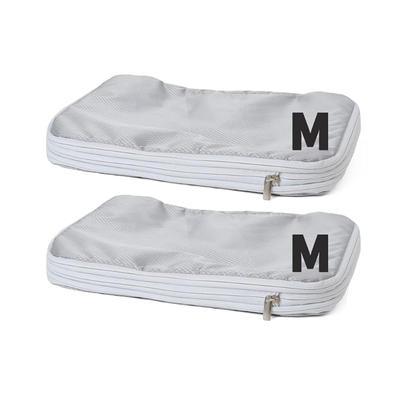 

[ wakiyaku ] for travel compression bag travel pouch clothing storage bag (2 medium size)