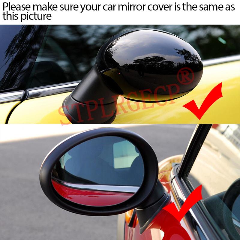 1 PC Heated Auto Left Right Door Wing Side Mirror Glass Car-styling Rear View Lens for MINI Cooper R55 R56 R57 R58 R59 2007-2015