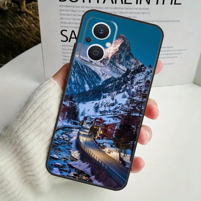 

Чехол Zermatt Matterhorn Swiss Mountain для OPPO Reno 11F 10 Pro 4 5 6 7 8 Lite 4Z 5Z 8T OPPO Find X6 X5 Pro X2 X3 Neo OPPO Find X2 Lite