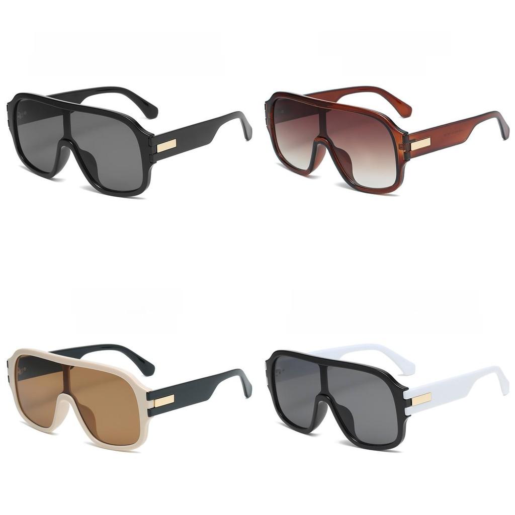 Modern Oversized Square Sunglasses With Uv400 Protection For Outdoor Travel And Fashion