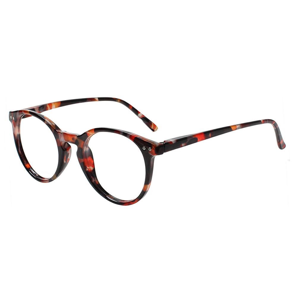 

TUREZING Reading Presbyopia Glasses for Women s Fashion Style Round Anti-Blue Light Comfortable Wear Lightweight High Quality Prescription Lenses 2.5