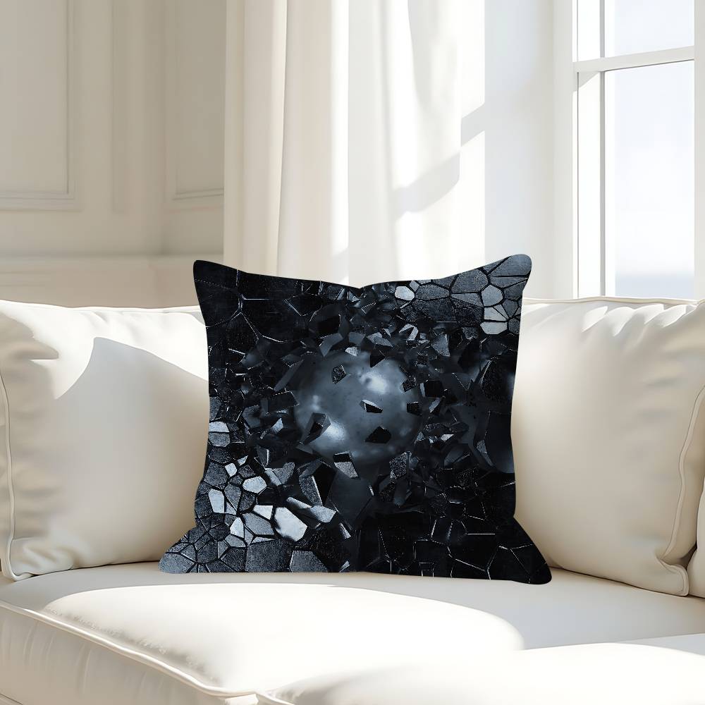 3D Visual Pillow Case Removable Washable Cushion Cover – All-Season Soft Linen