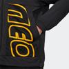 Adidas Neo Sport Woven Alphabet Hooded Jacket Men Outerwear Black HS8850
