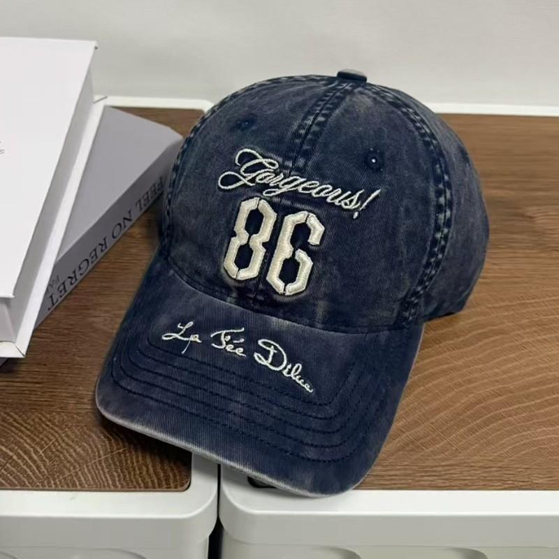 Streetwear Baseball Cap With Embroidered Letters For Casual Summer Outdoor Activities