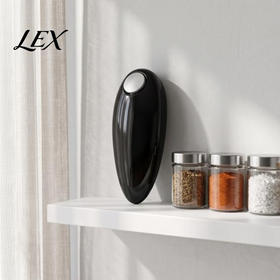 Safe Food Can Opener Electric Opener, Automatic One-Button Kitchen Tool for Cans Compact Seniors And Bottles, Handy with Sharp Cutter Accessories