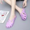 Slippers Women Breathable Outdoor Platform Women Jelly Slippers Indoor House Beach Roma Hole Shoes  In Summer Zapatos De Mujer